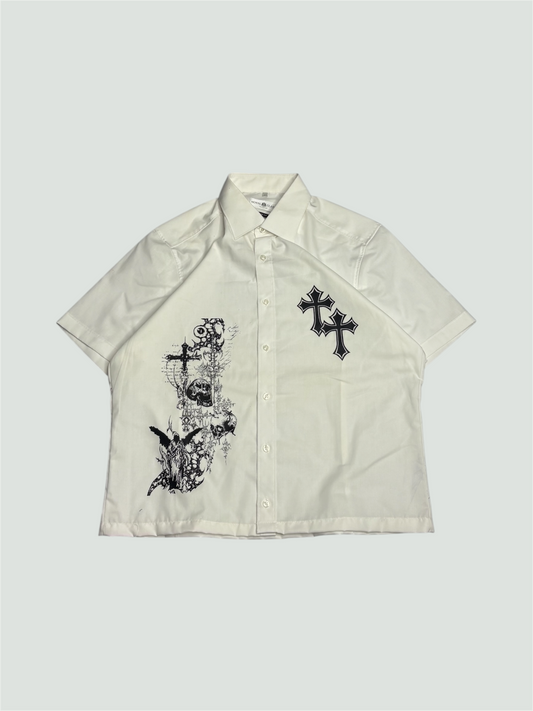 Printed Boxy Shirt