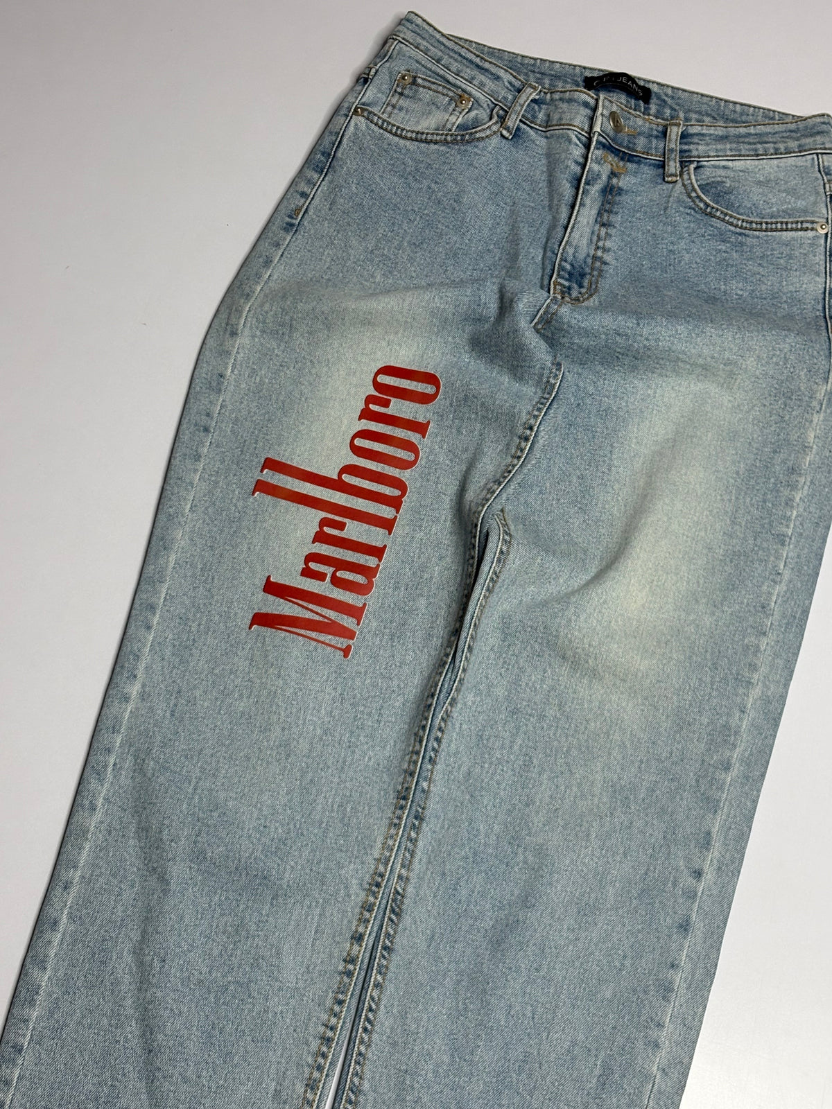 Printed Denim (Thrifted)