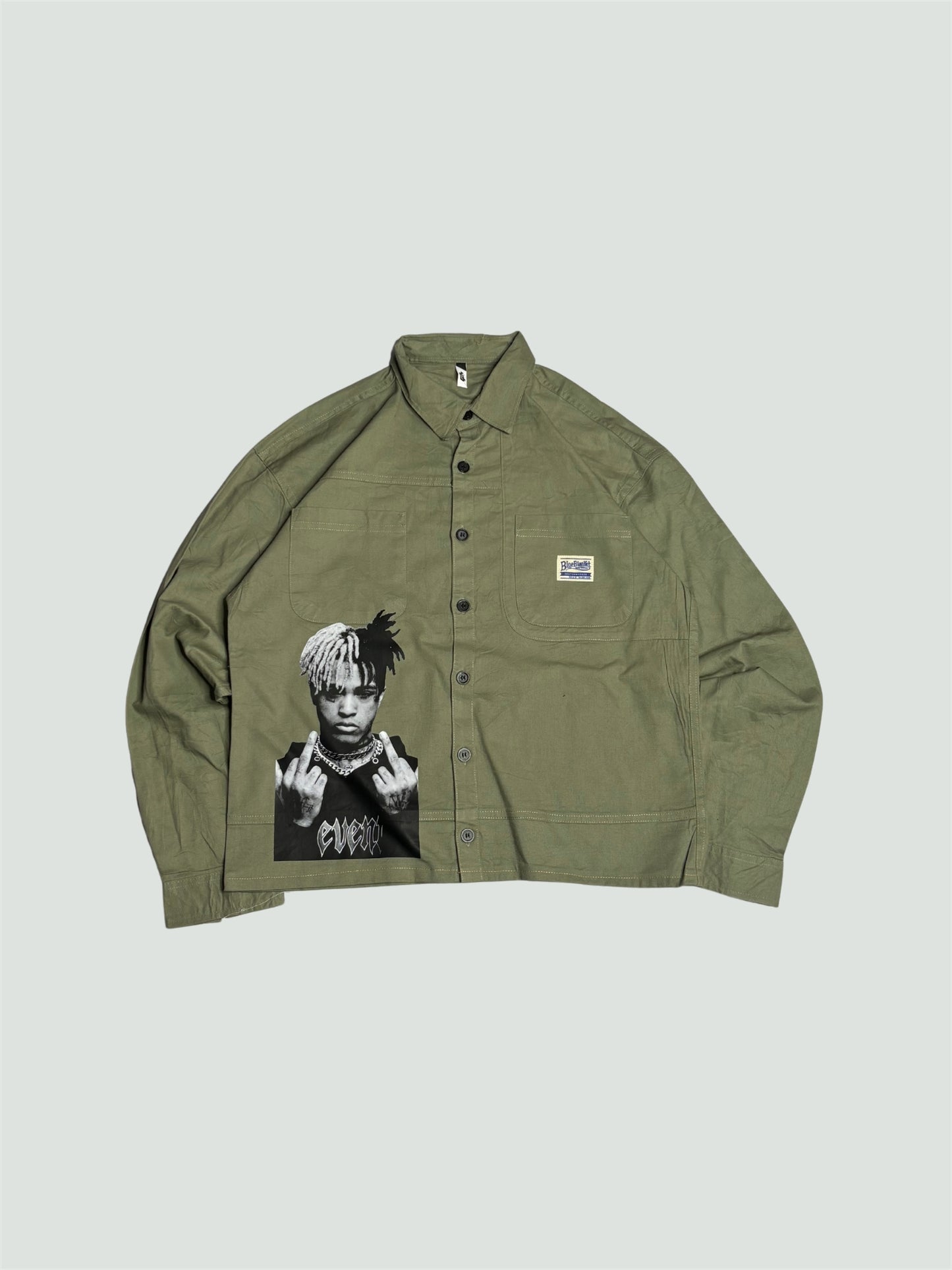 Printed Boxy Shirt