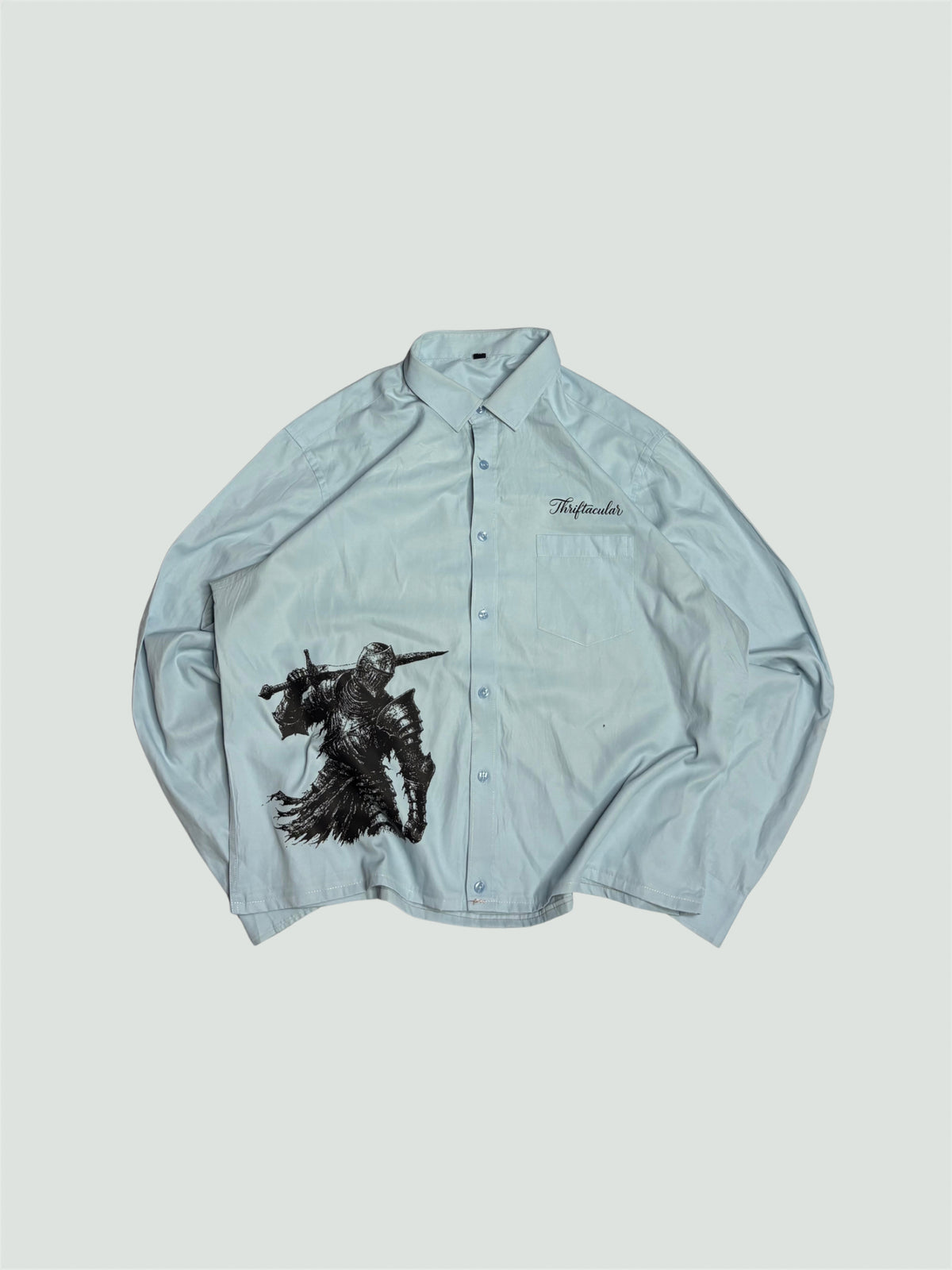 Printed Boxy Shirt