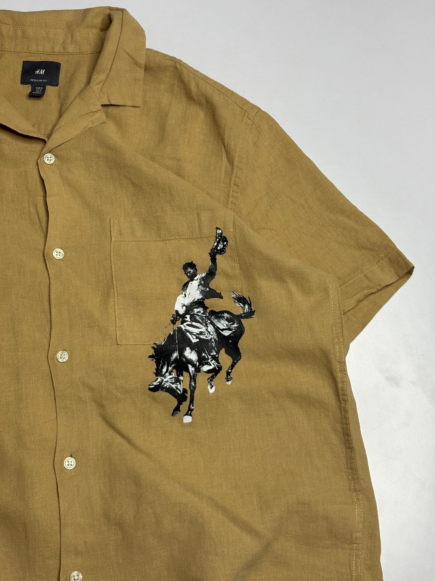 Printed Boxy Shirt