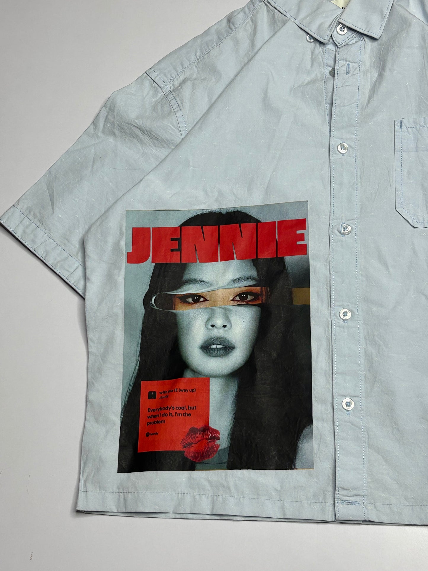 Printed Boxy Shirt