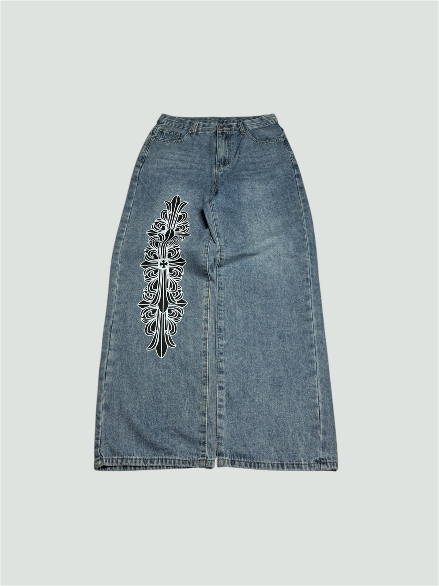 Printed Denim (Thrifted)