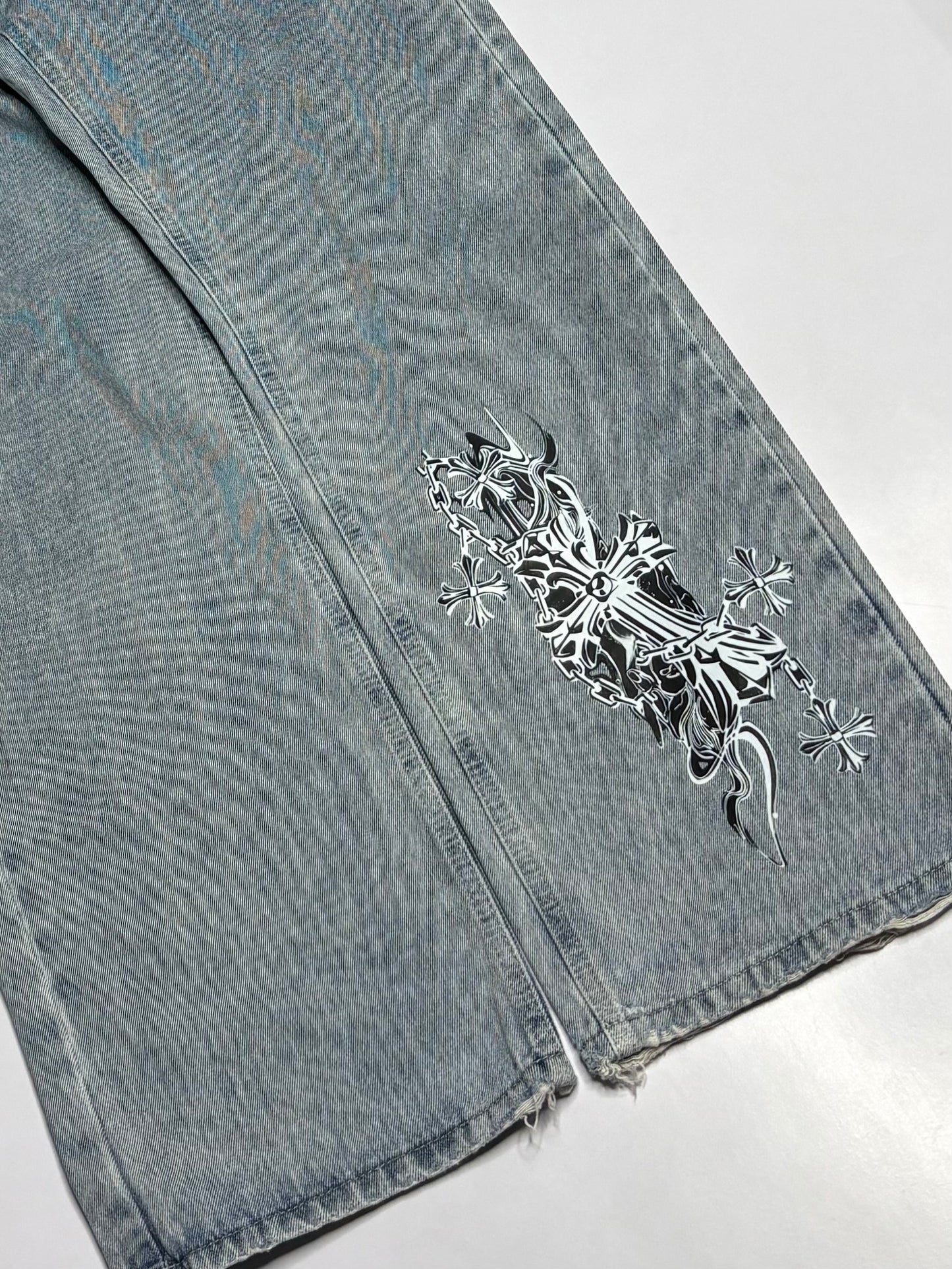 Printed Denim (Thrifted)