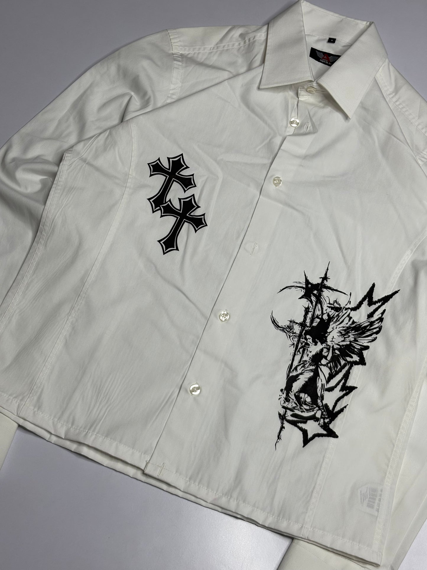 Printed Boxy Shirt
