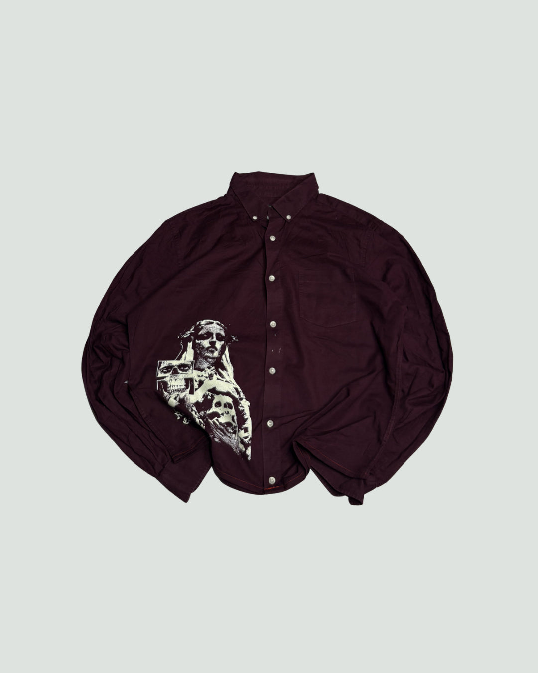 Printed Boxy Shirt