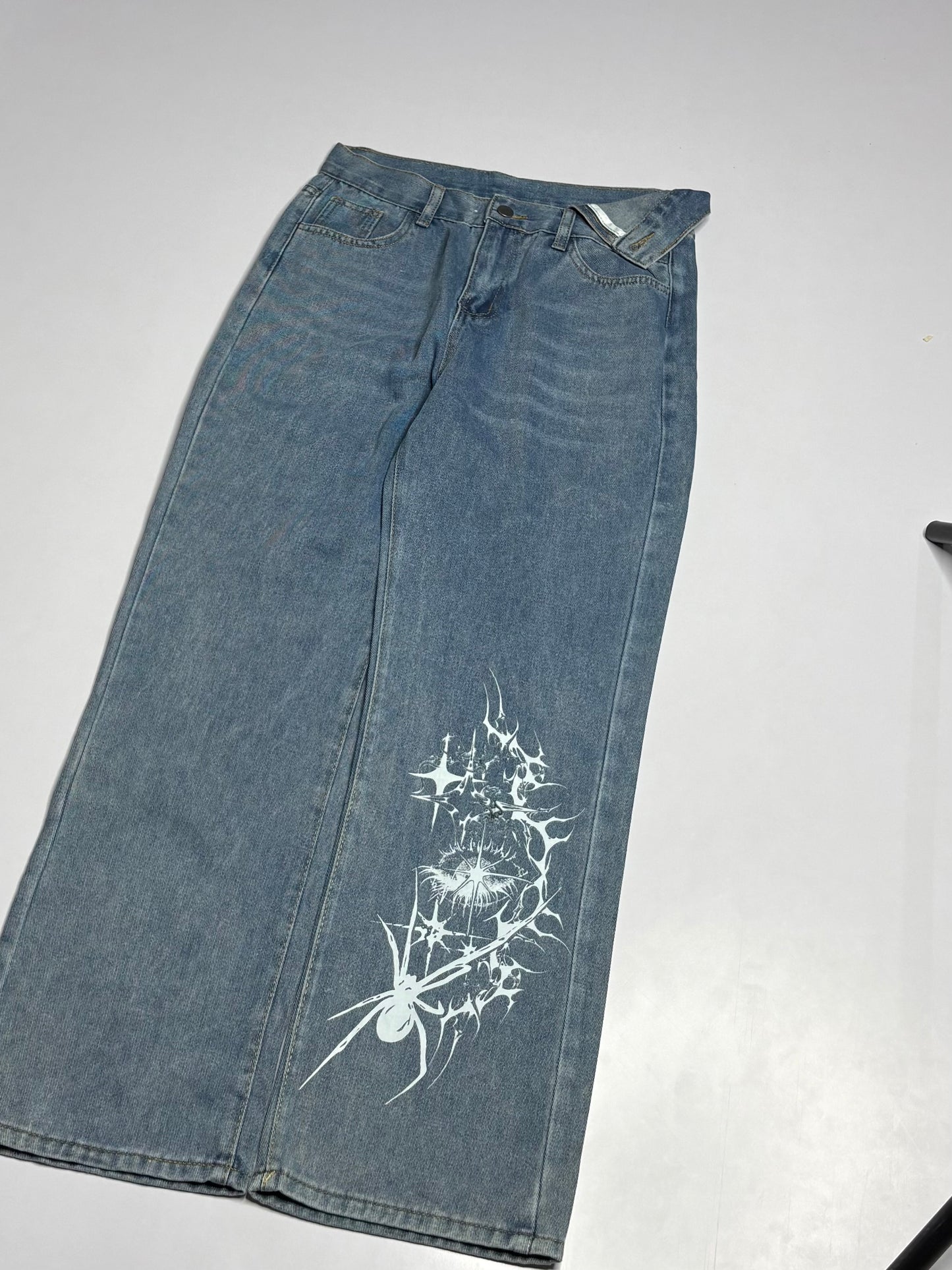 Printed Denim (Thrifted)