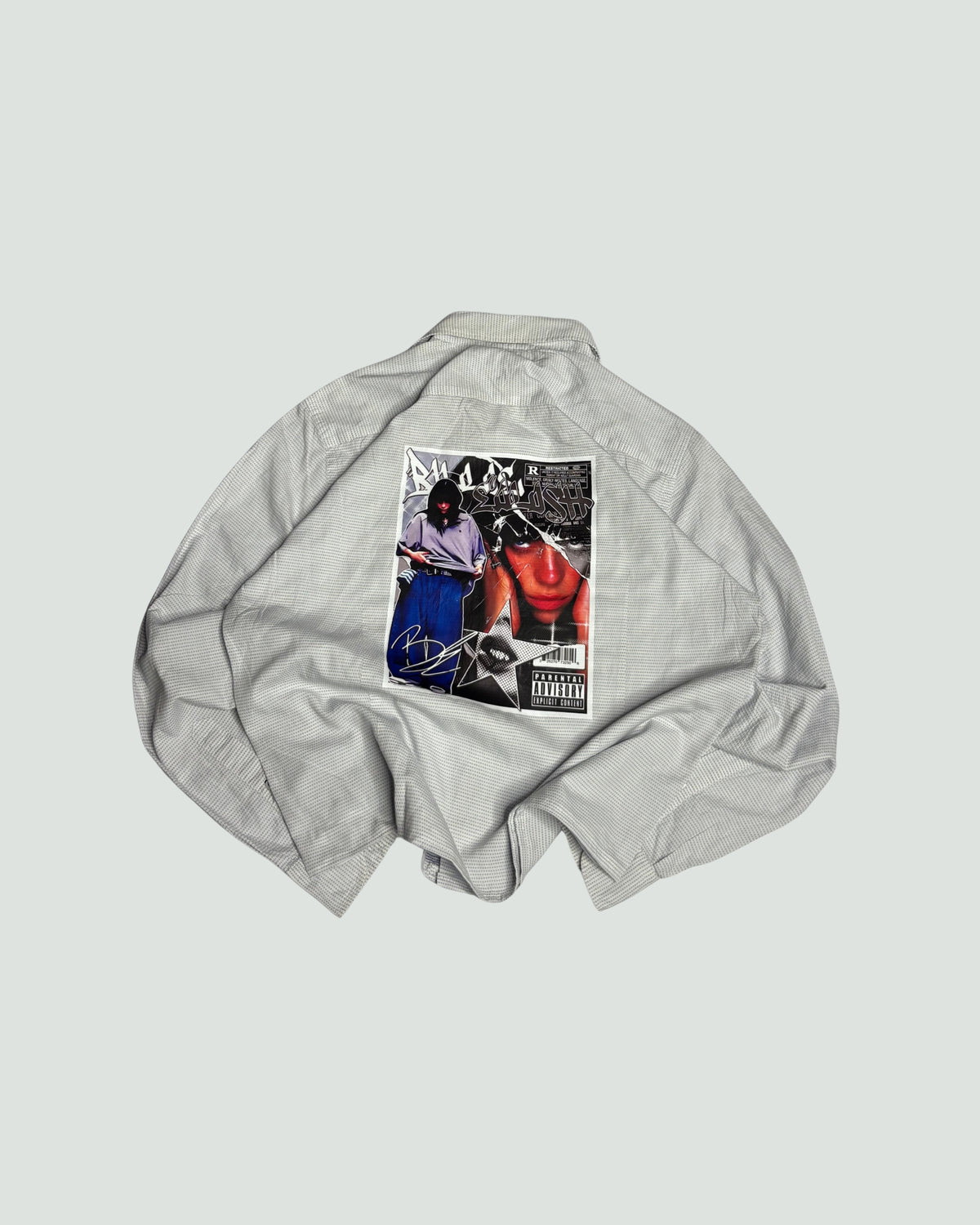 Printed Boxy Shirt