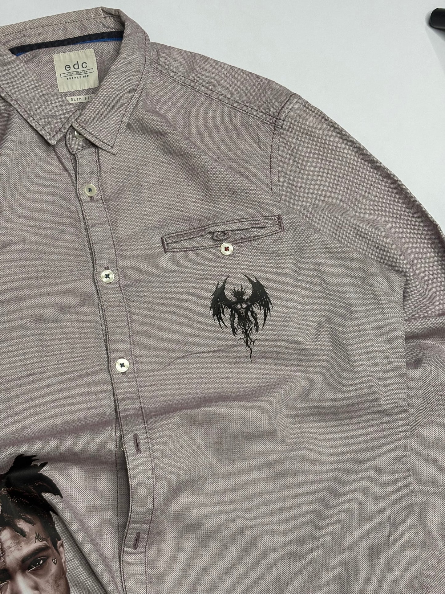 Printed Boxy Shirt
