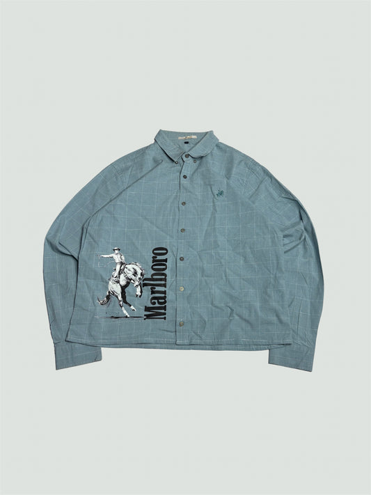 Printed Boxy Shirt