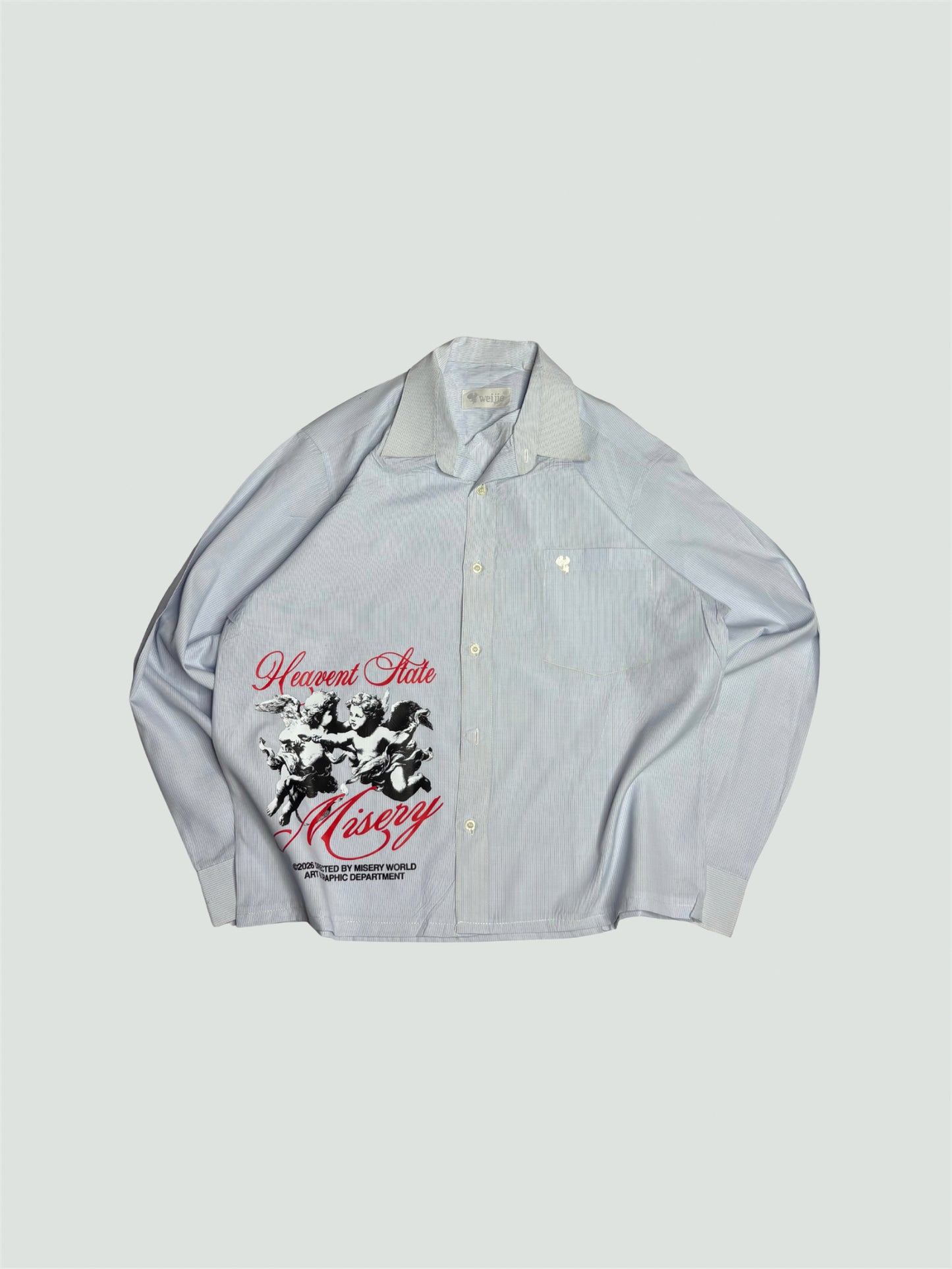 Printed Boxy Shirt