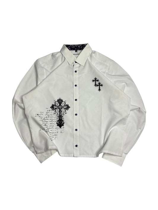 Printed Boxy Shirt