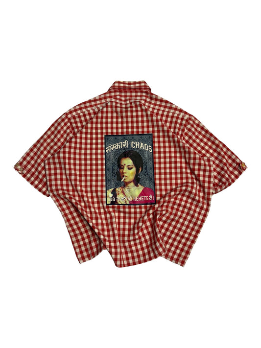 Printed Boxy Shirt