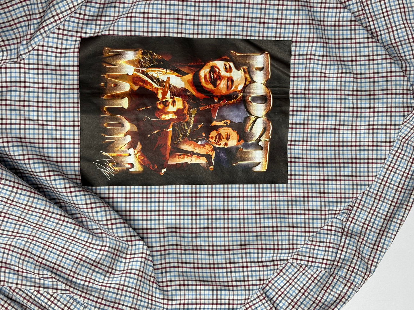 Printed Boxy Shirt