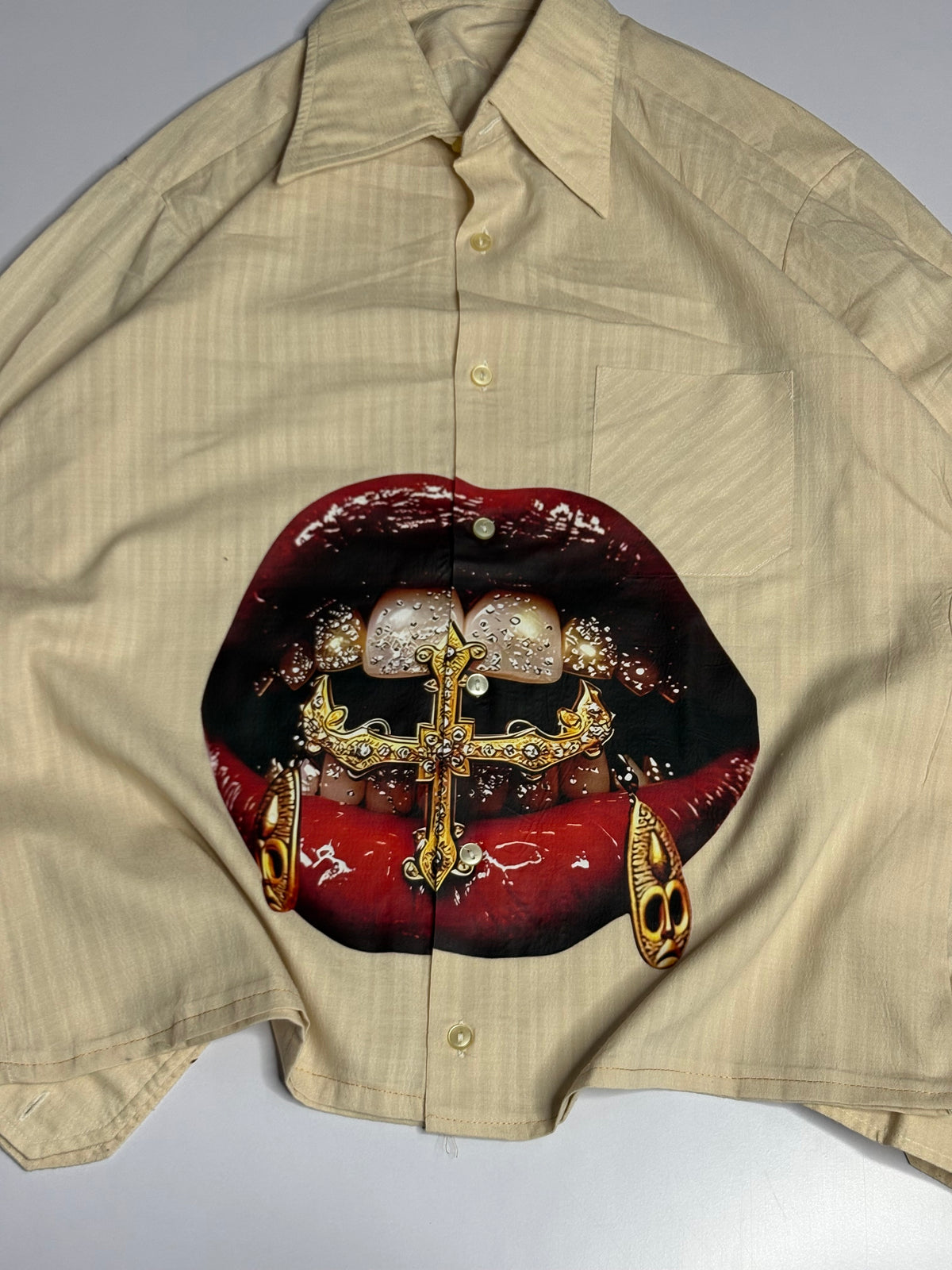 Printed Boxy Shirt