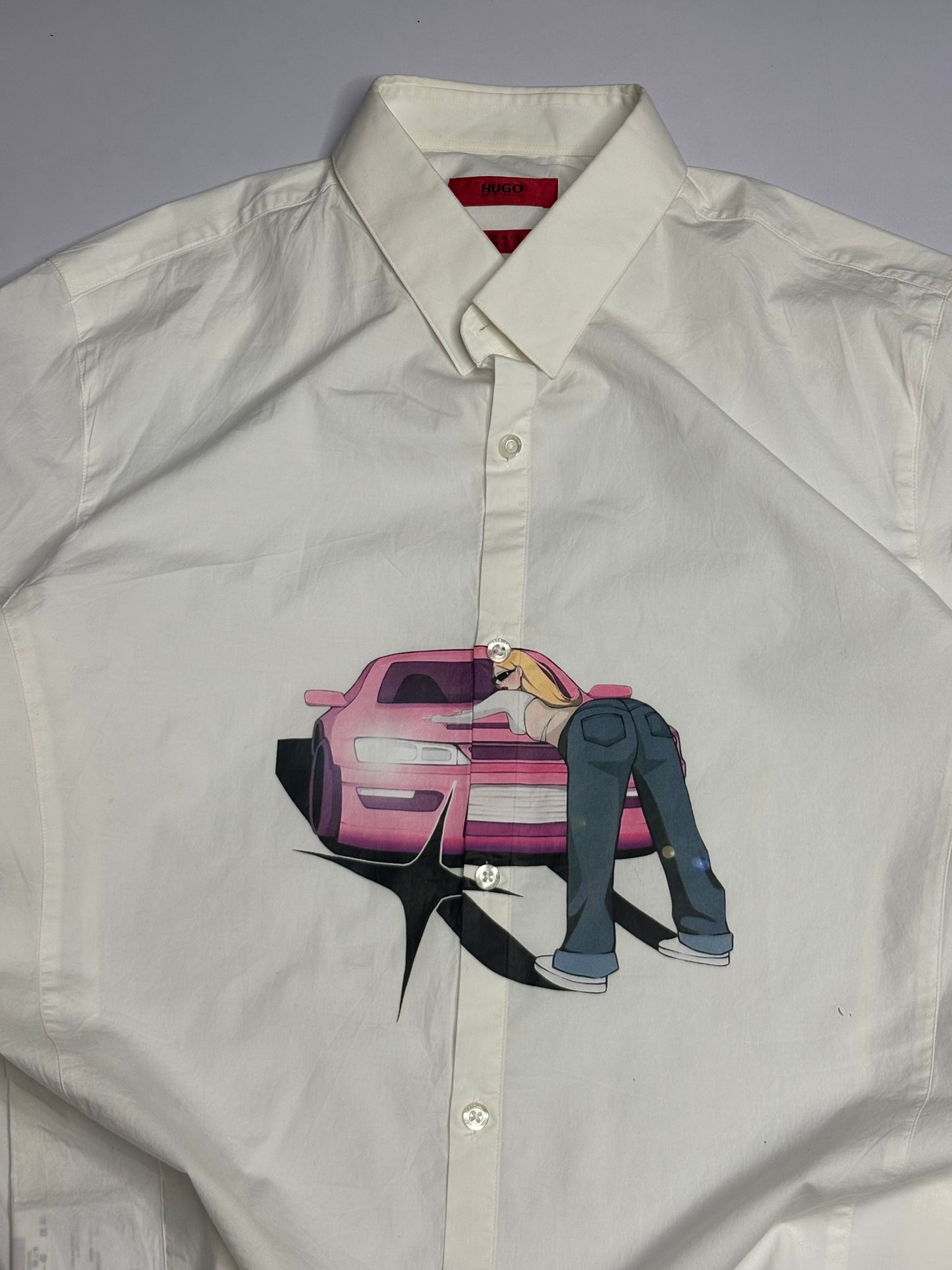 Printed Boxy Shirt