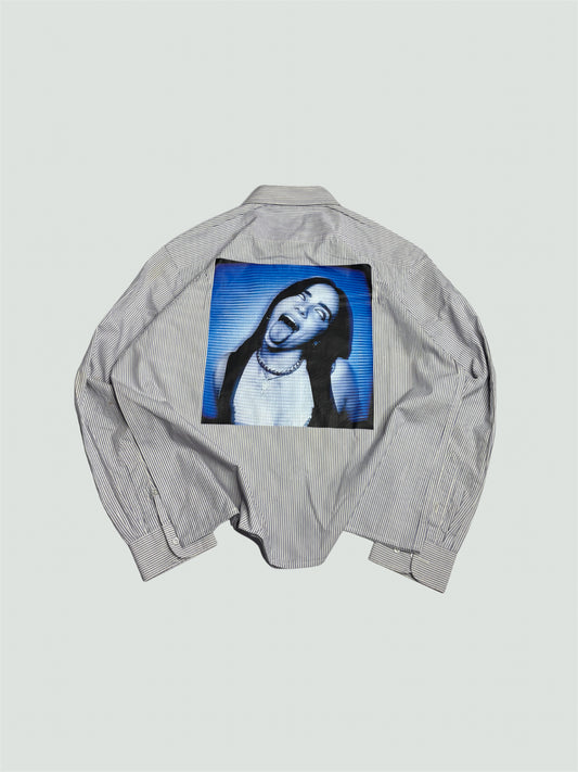 Printed Boxy Shirt