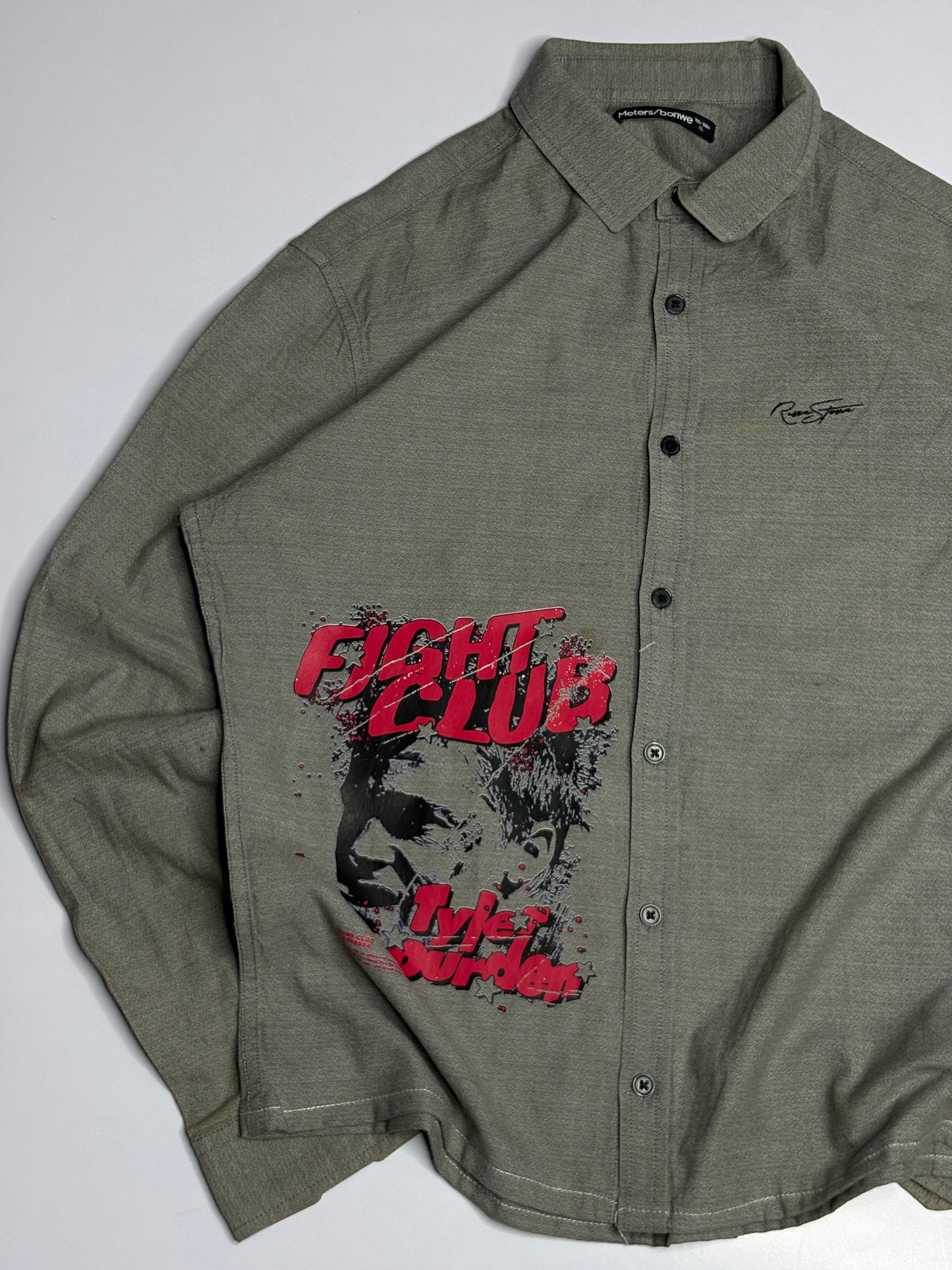 Printed Boxy Shirt