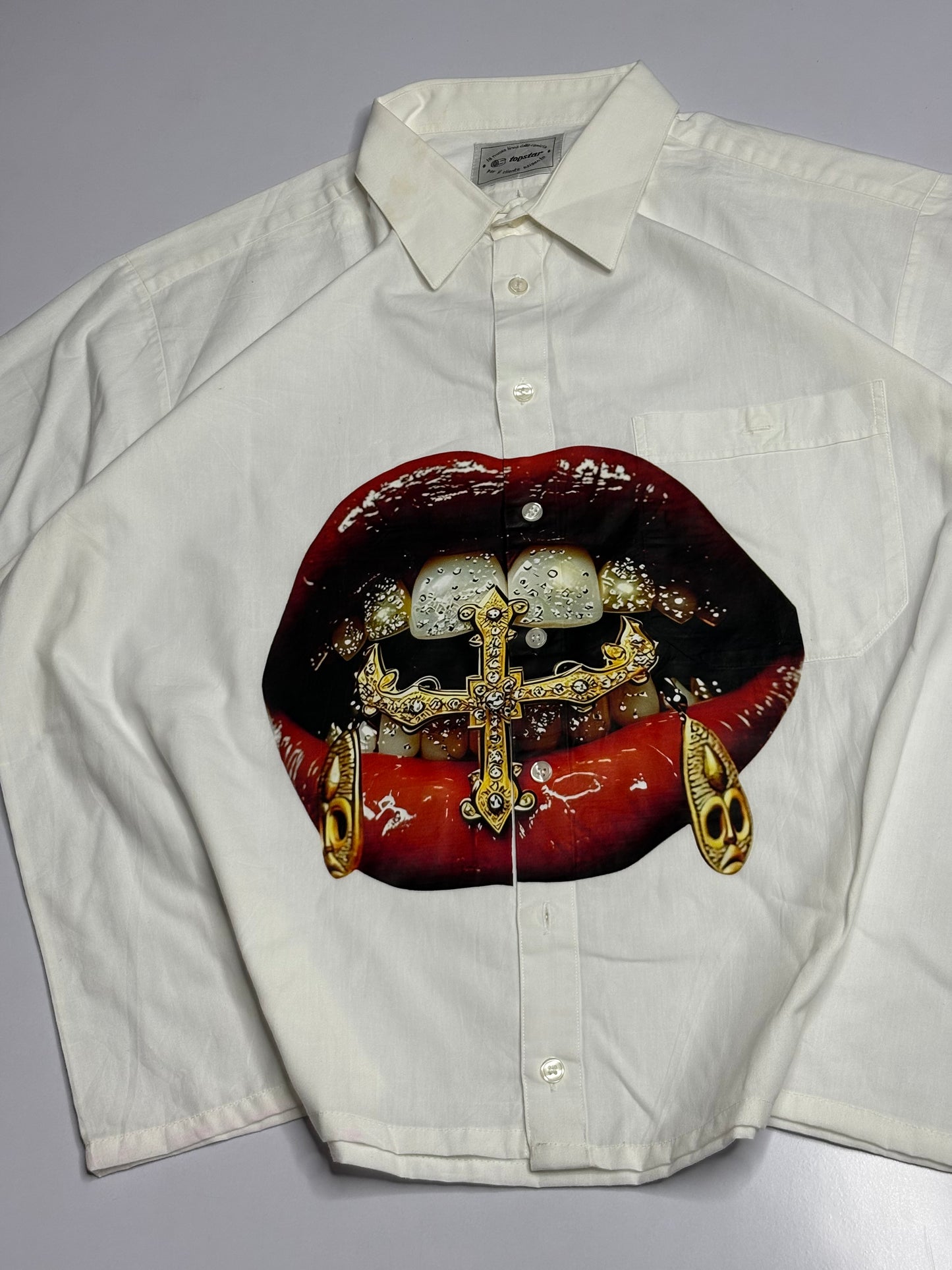 Printed Boxy Shirt
