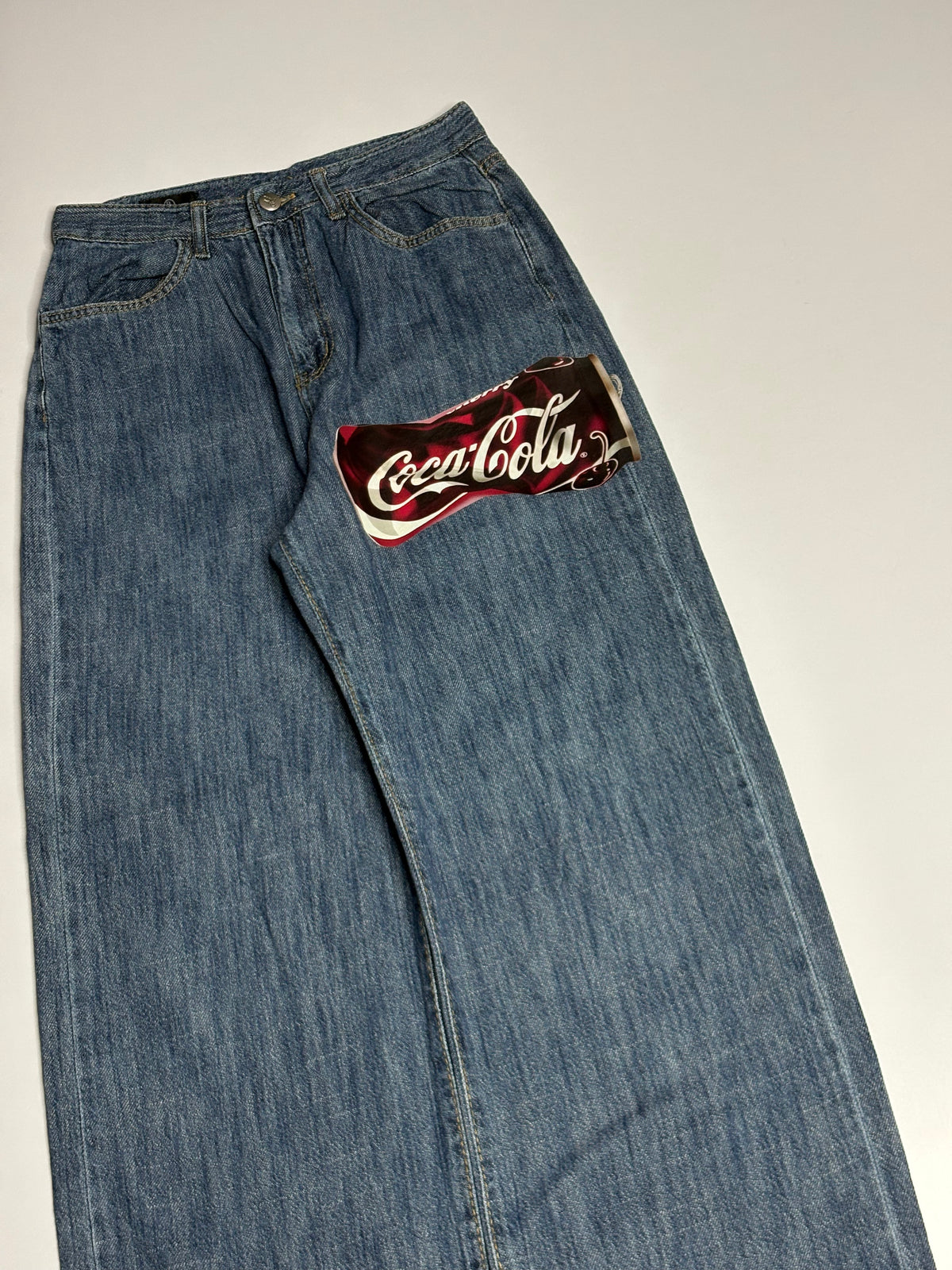 Printed Denim (Thrifted)
