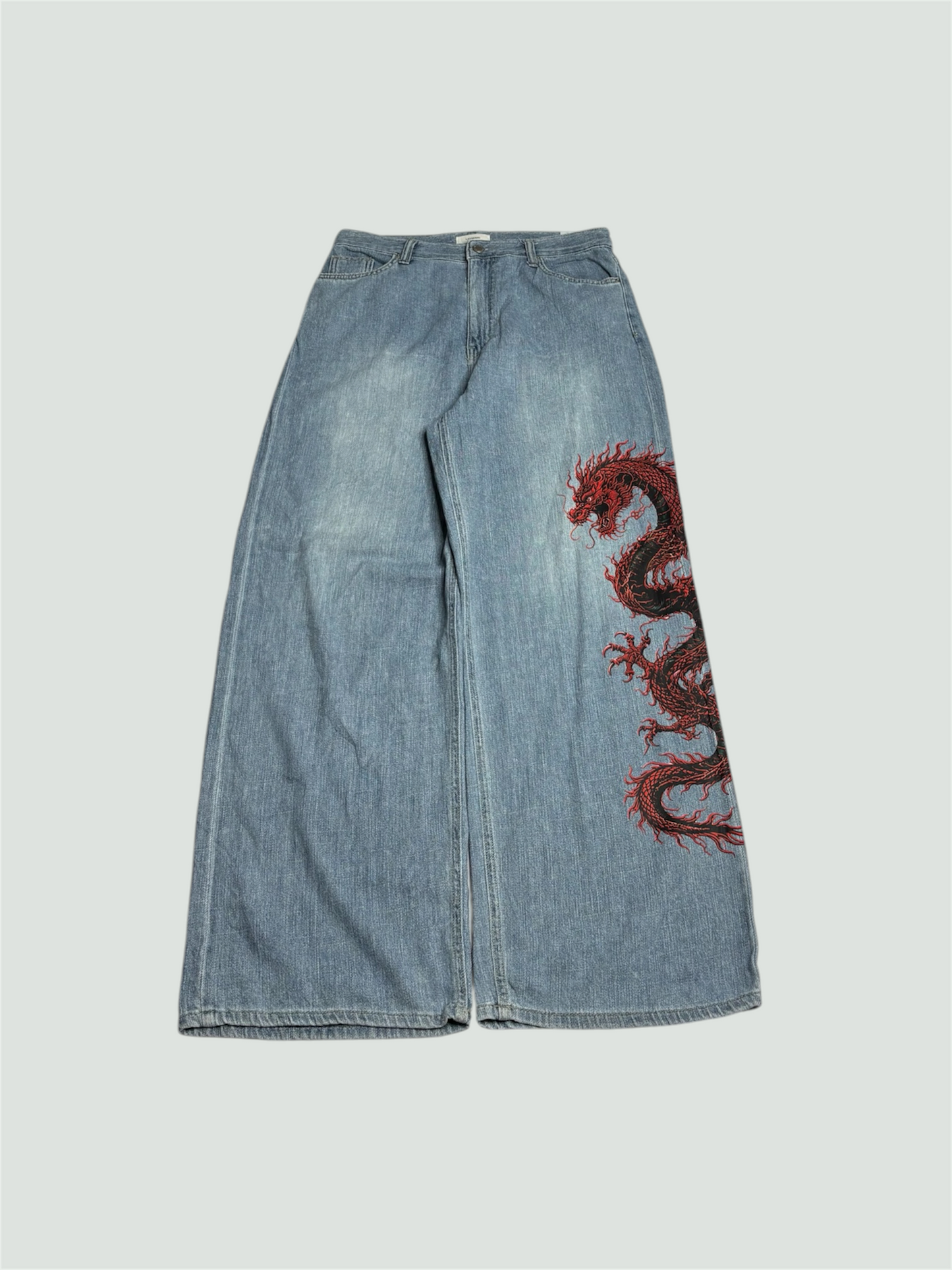 Printed Denim (Thrifted)