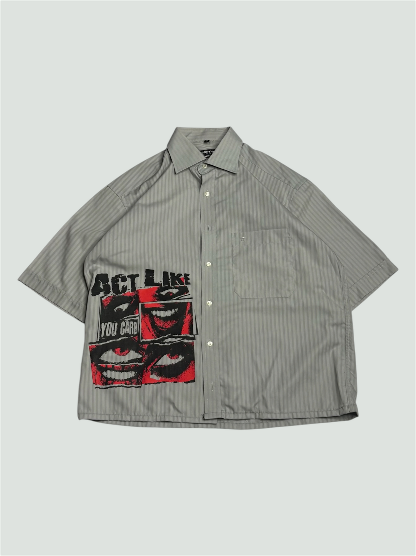Printed Boxy Shirt