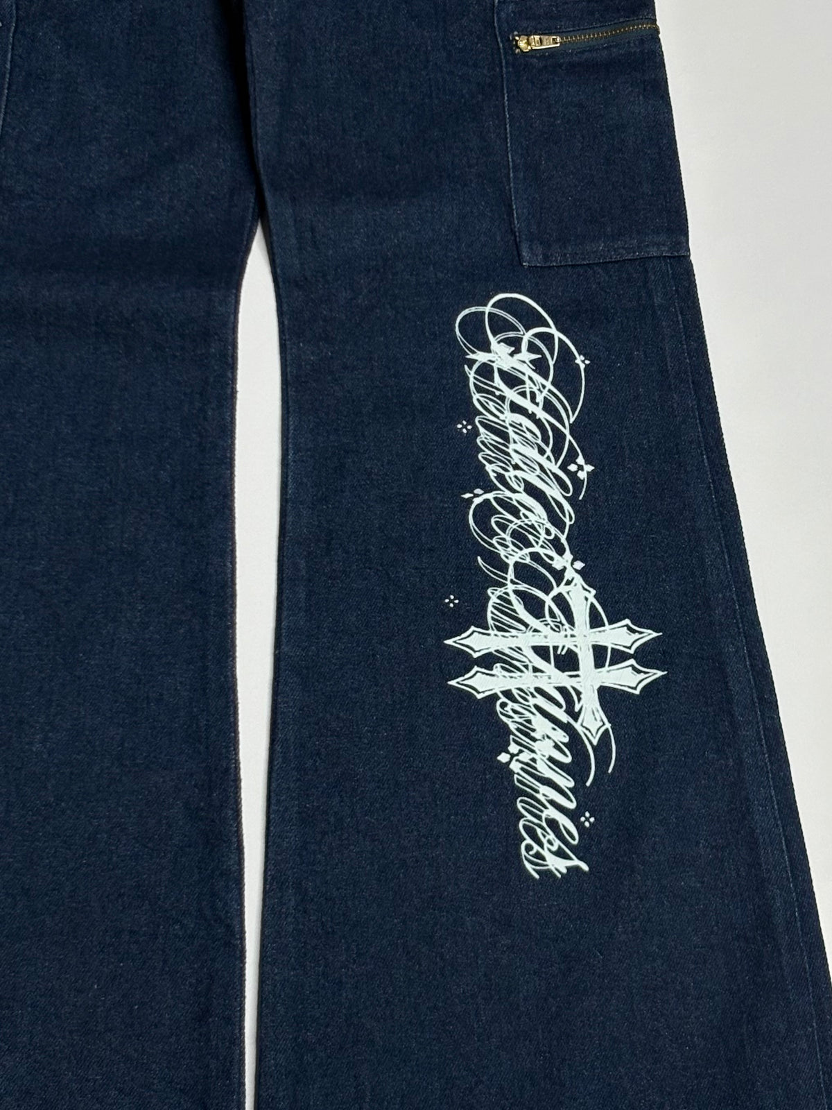 Printed Denim (Thrifted)