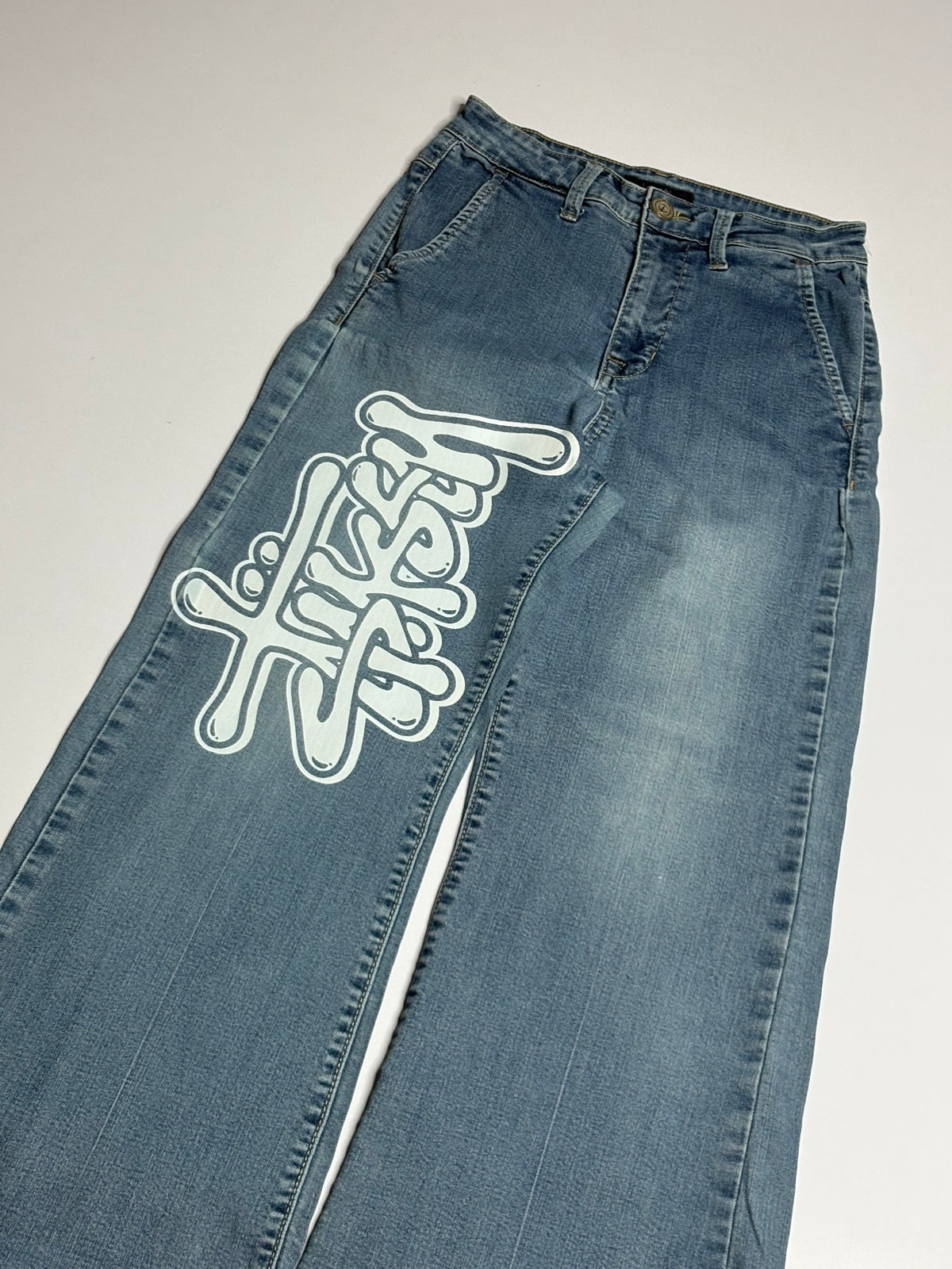 Printed Denim (Thrifted)