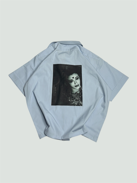 Printed Boxy Shirt