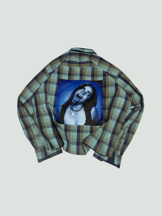 Printed Boxy Shirt