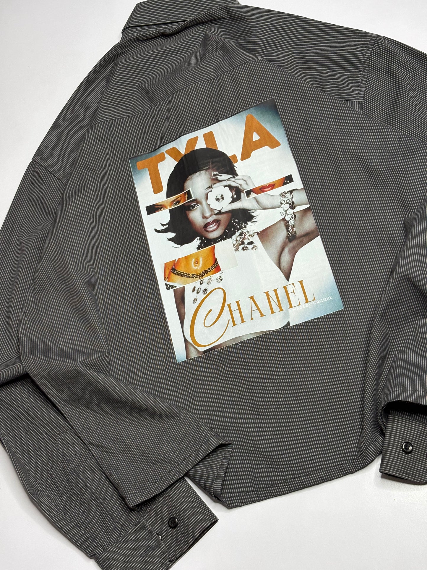 Printed Boxy Shirt