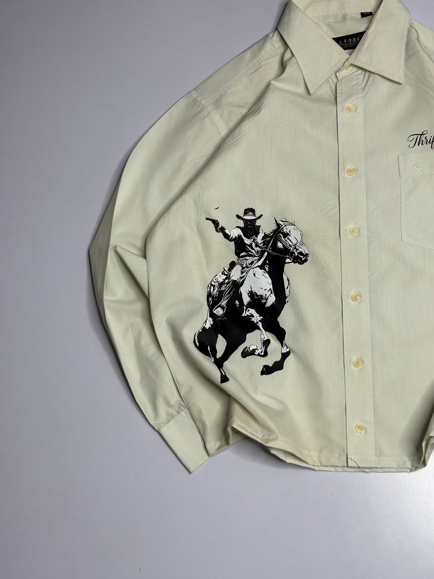 Printed Boxy Shirt