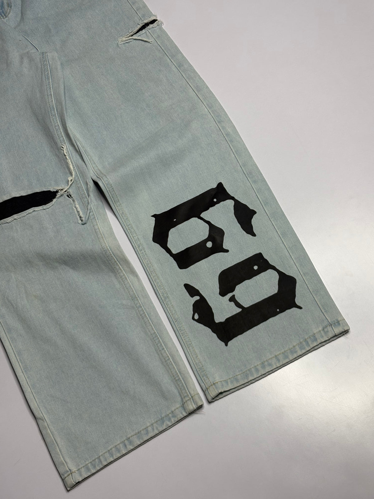 Printed Denim (Thrifted)