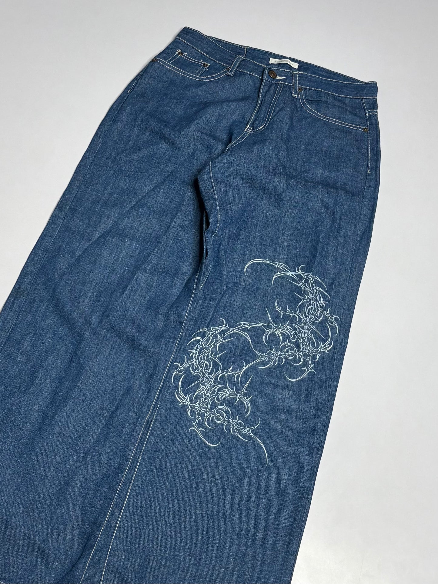 Printed Denim (Thrifted)