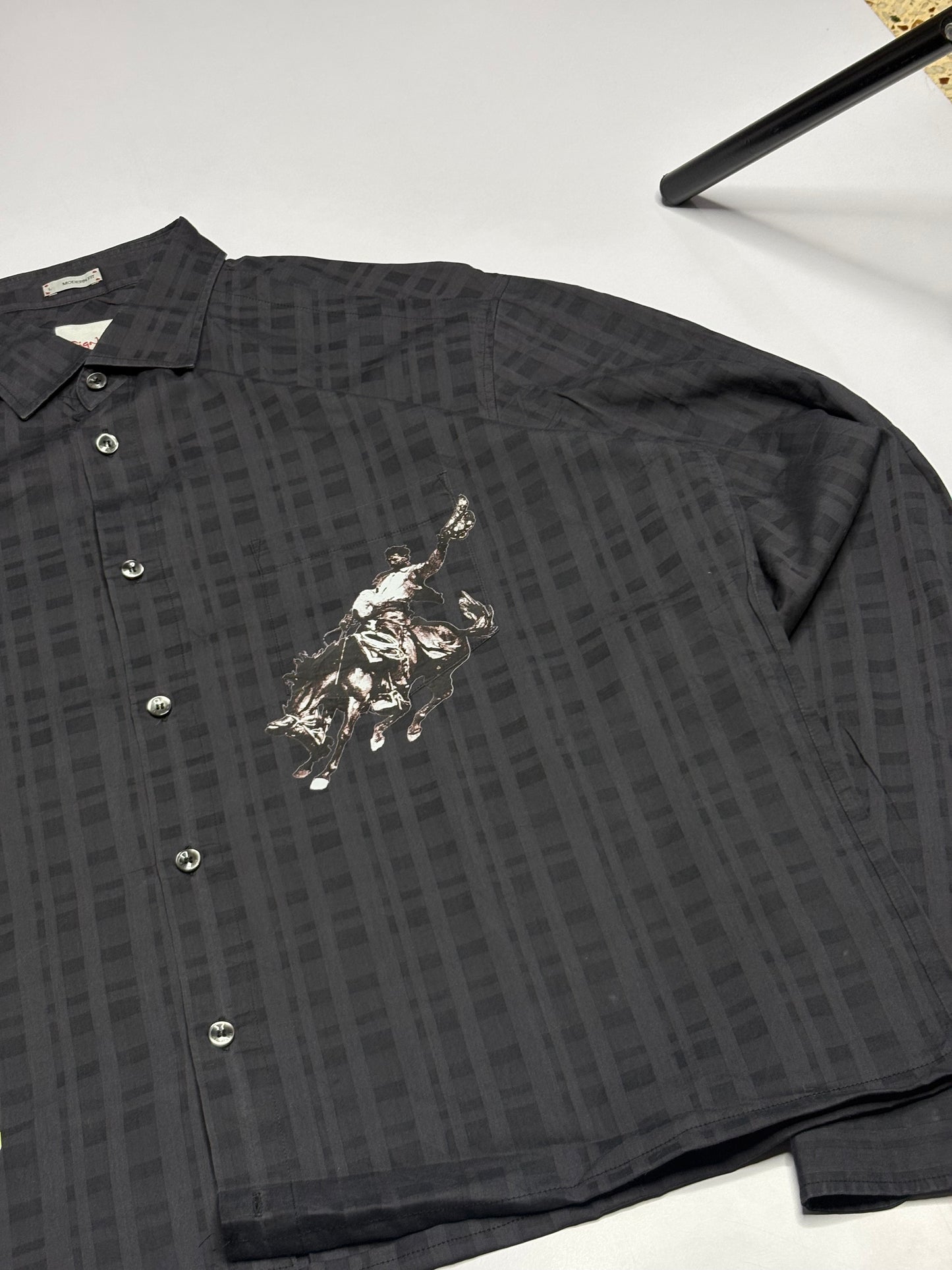 Printed Boxy Shirt