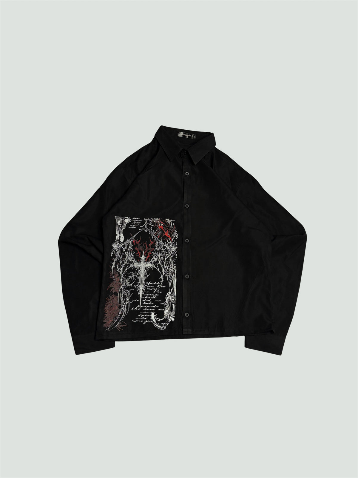 Printed Boxy Shirt