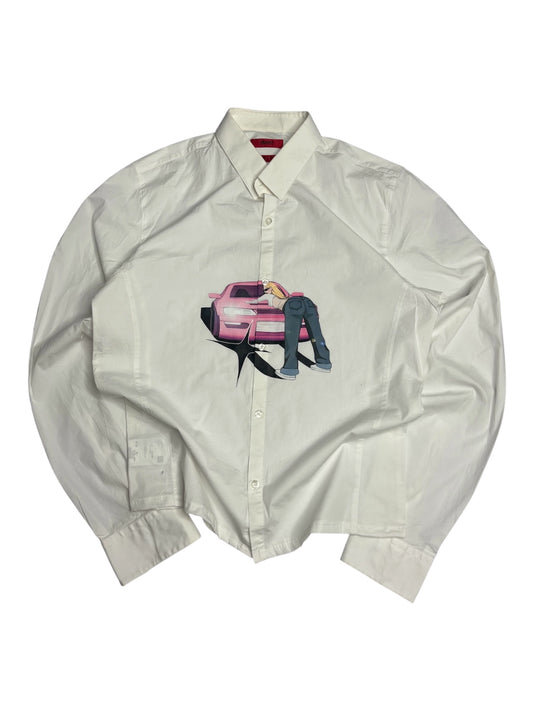 Printed Boxy Shirt