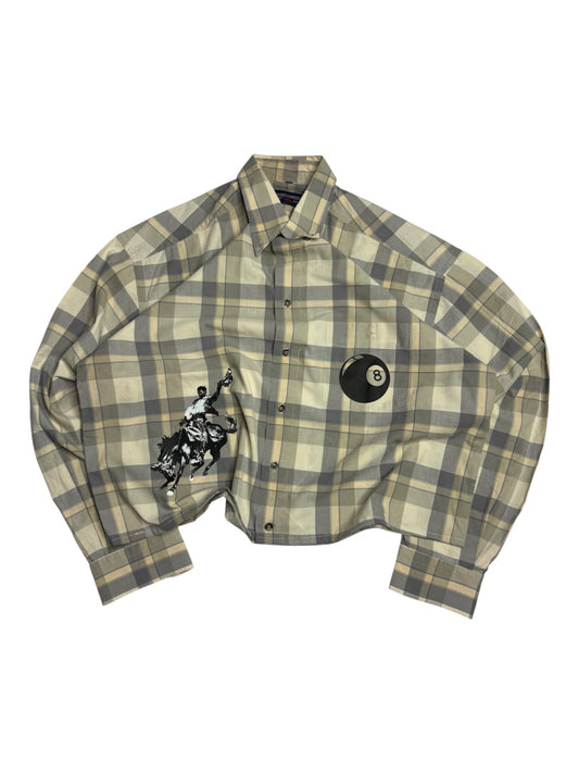 Printed Boxy Shirt