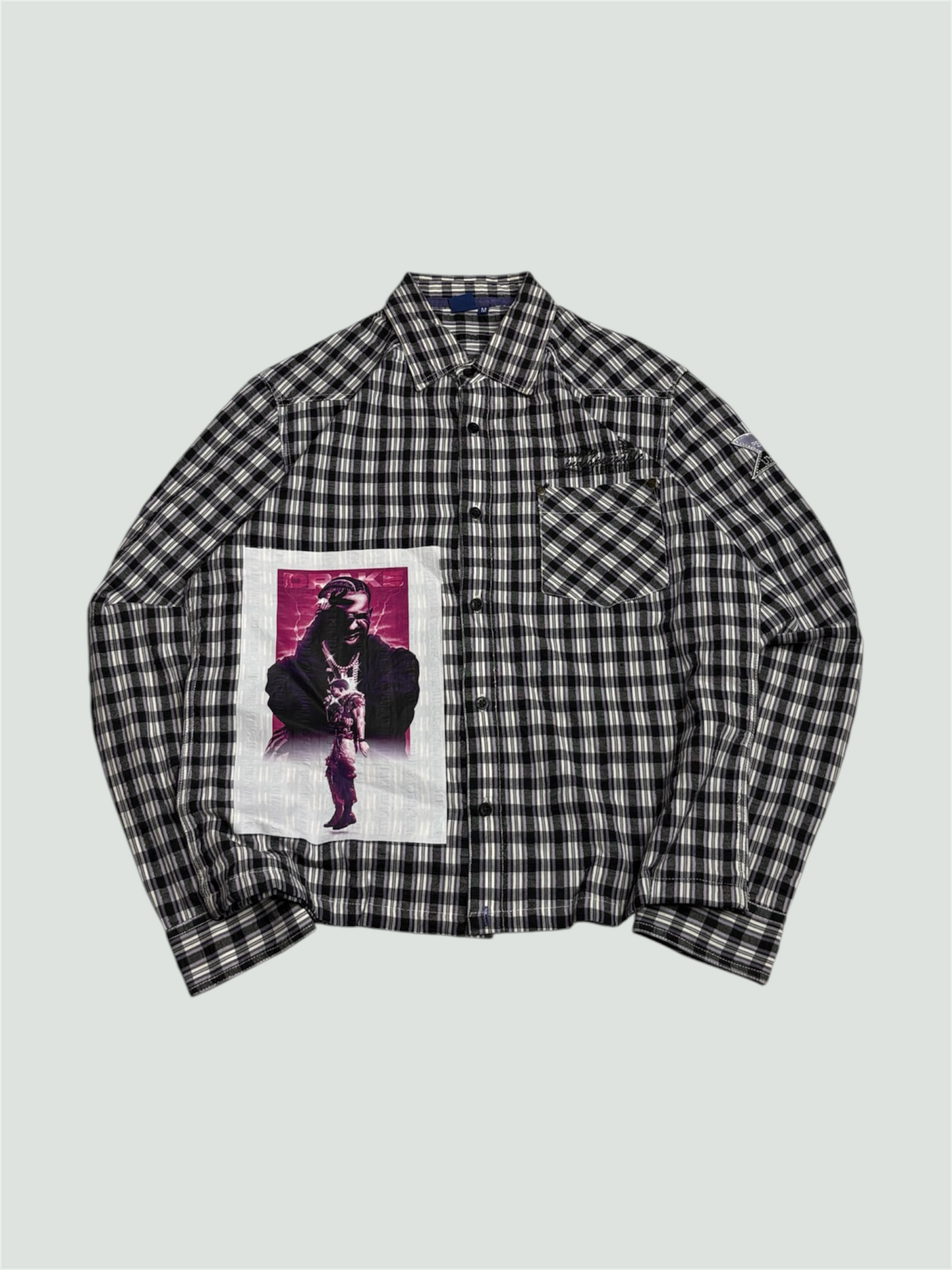 Printed Boxy Shirt