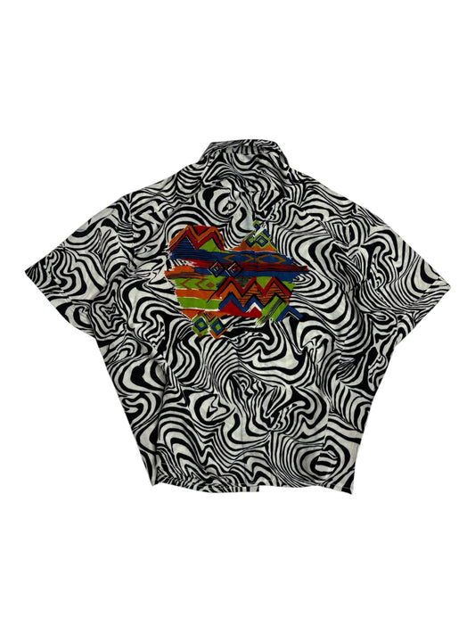 Printed Boxy Shirt