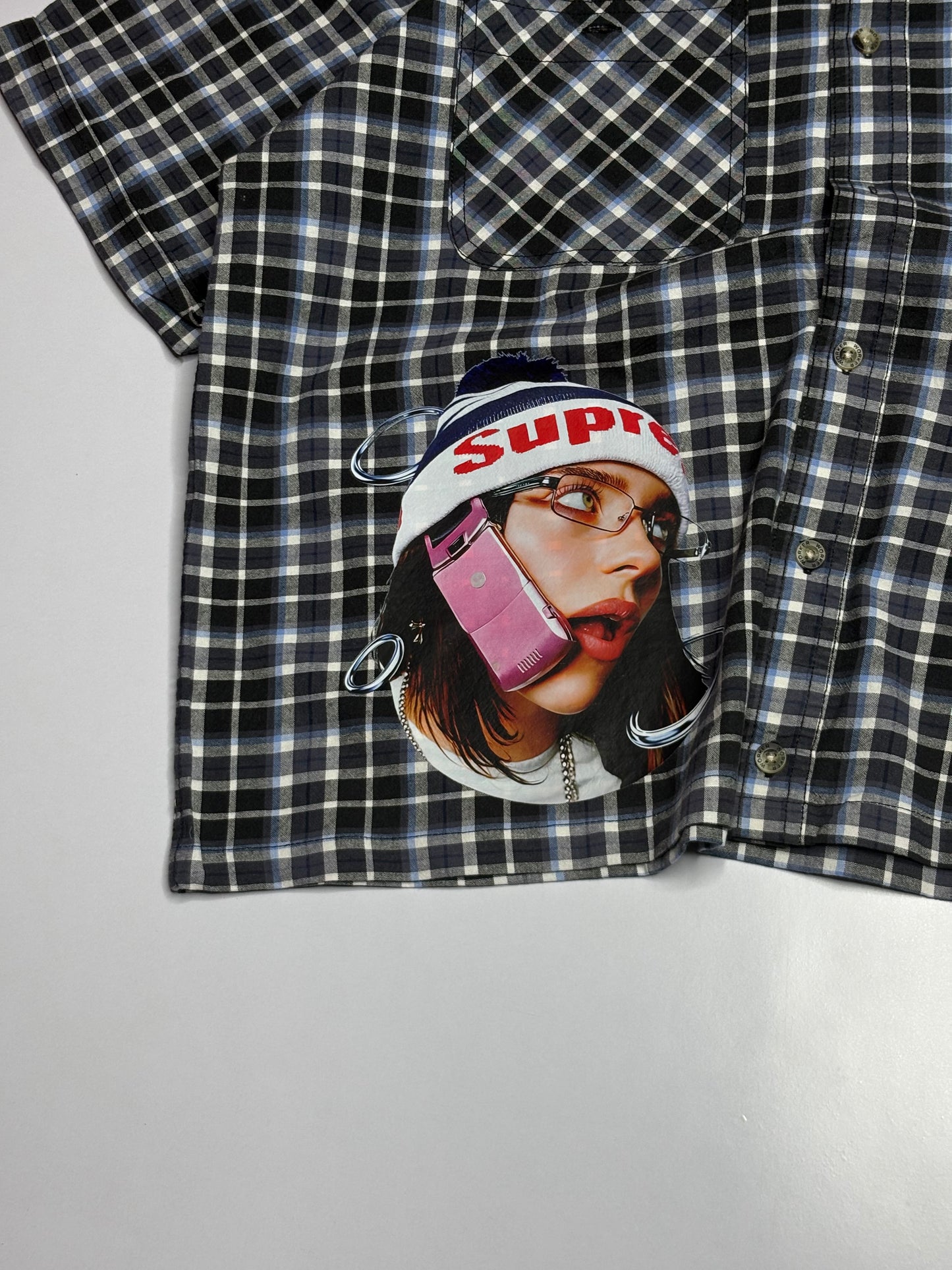 Printed Boxy Shirt