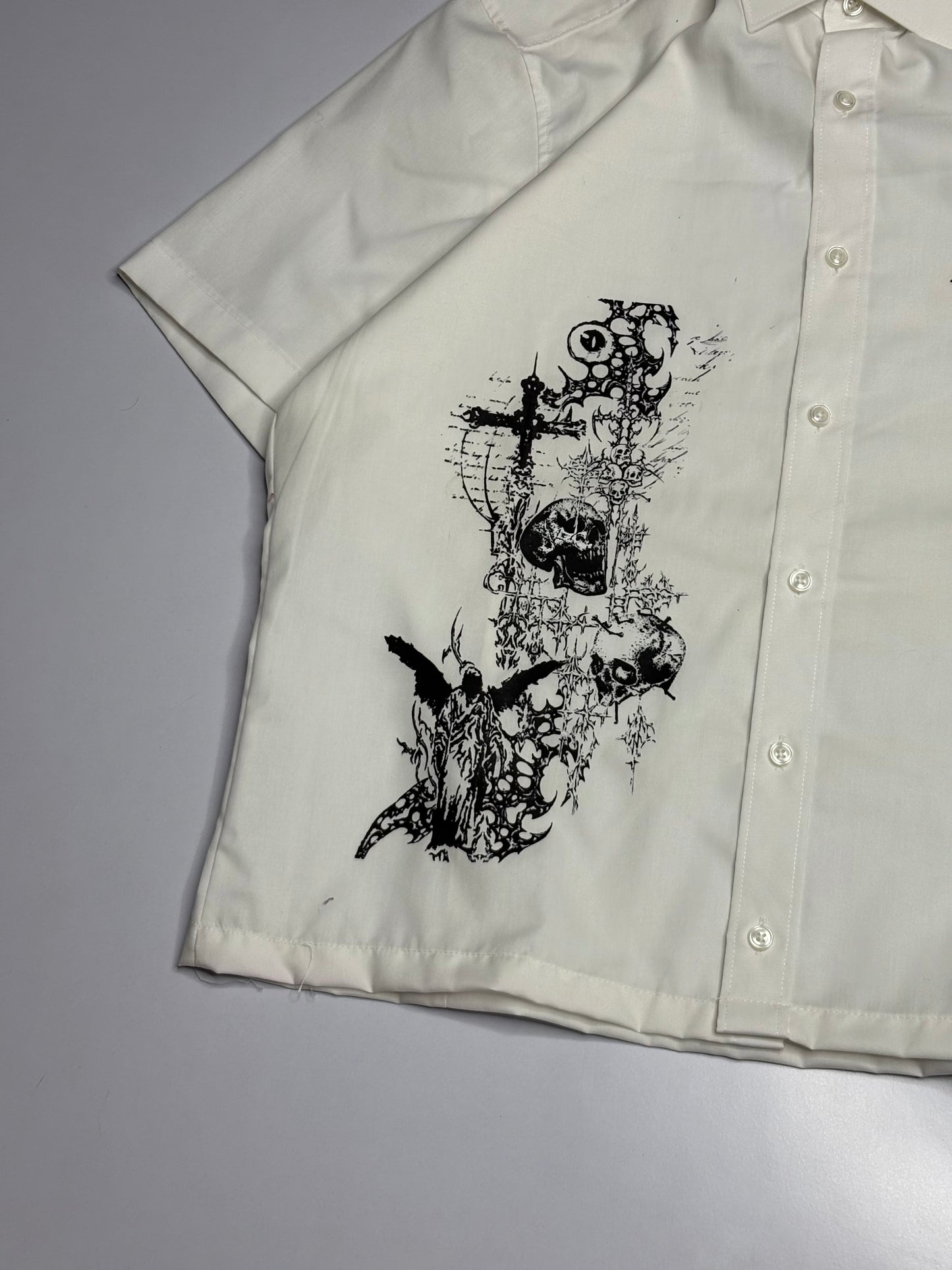 Printed Boxy Shirt