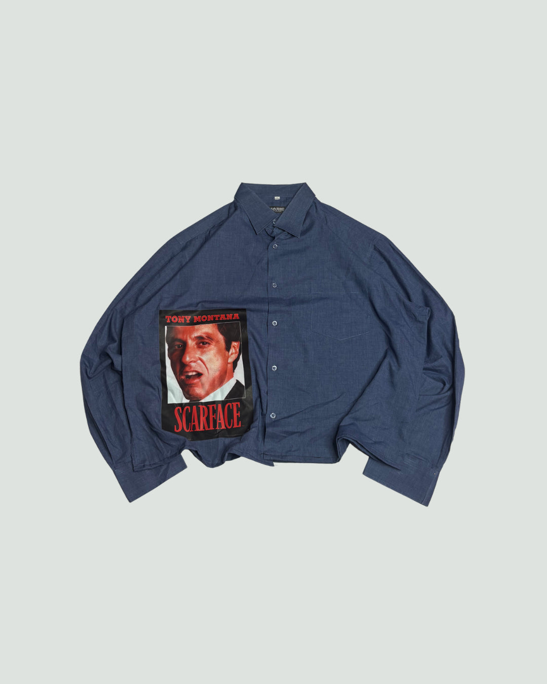 Printed Boxy Shirt