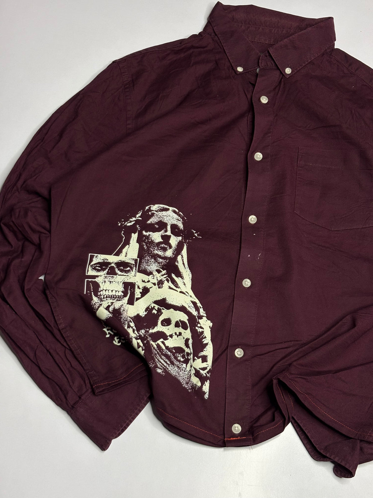 Printed Boxy Shirt