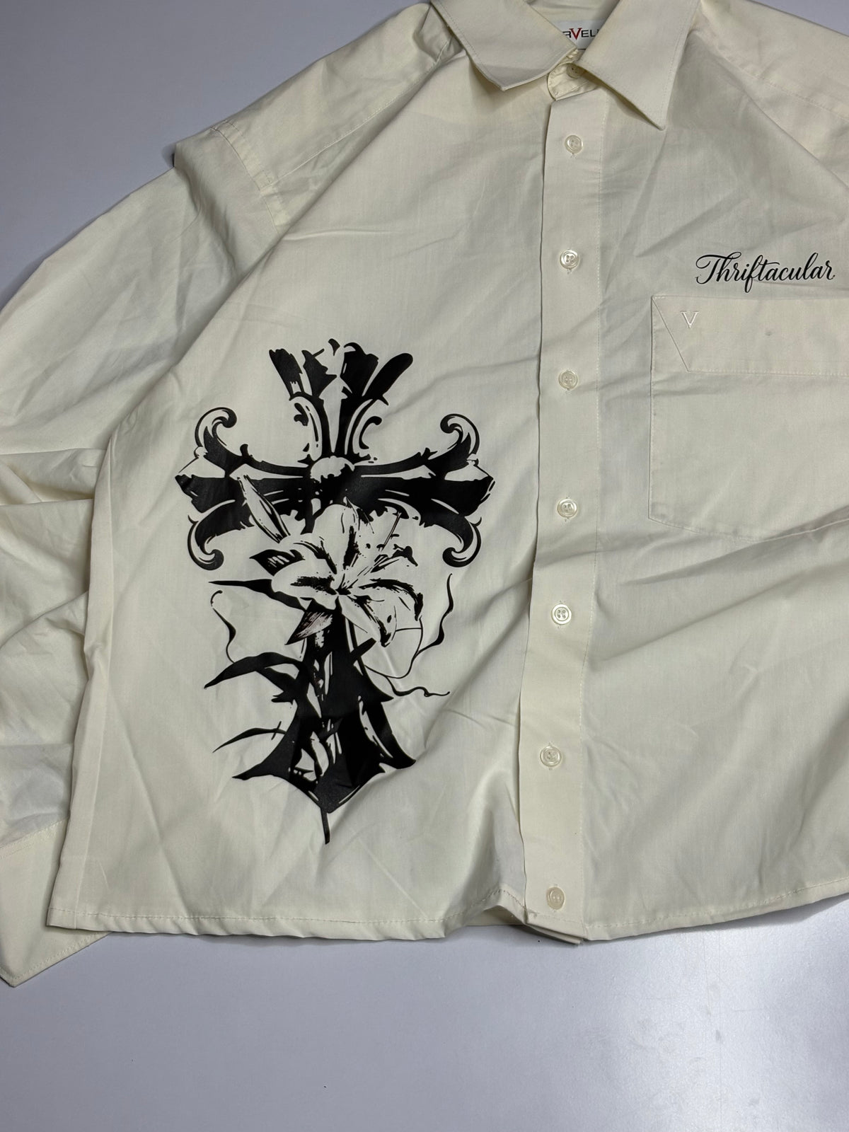 Printed Boxy Shirt