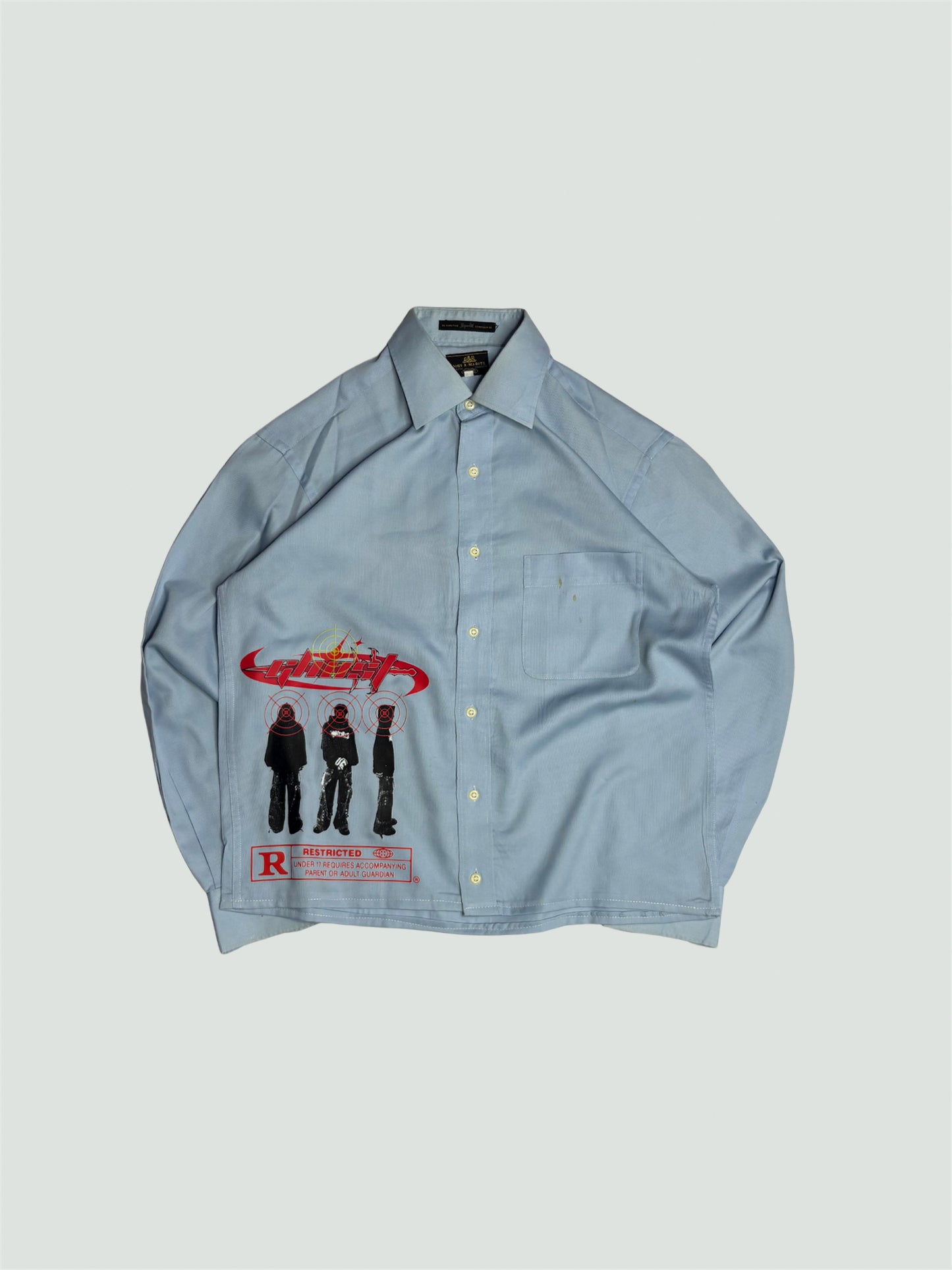 Printed Boxy Shirt