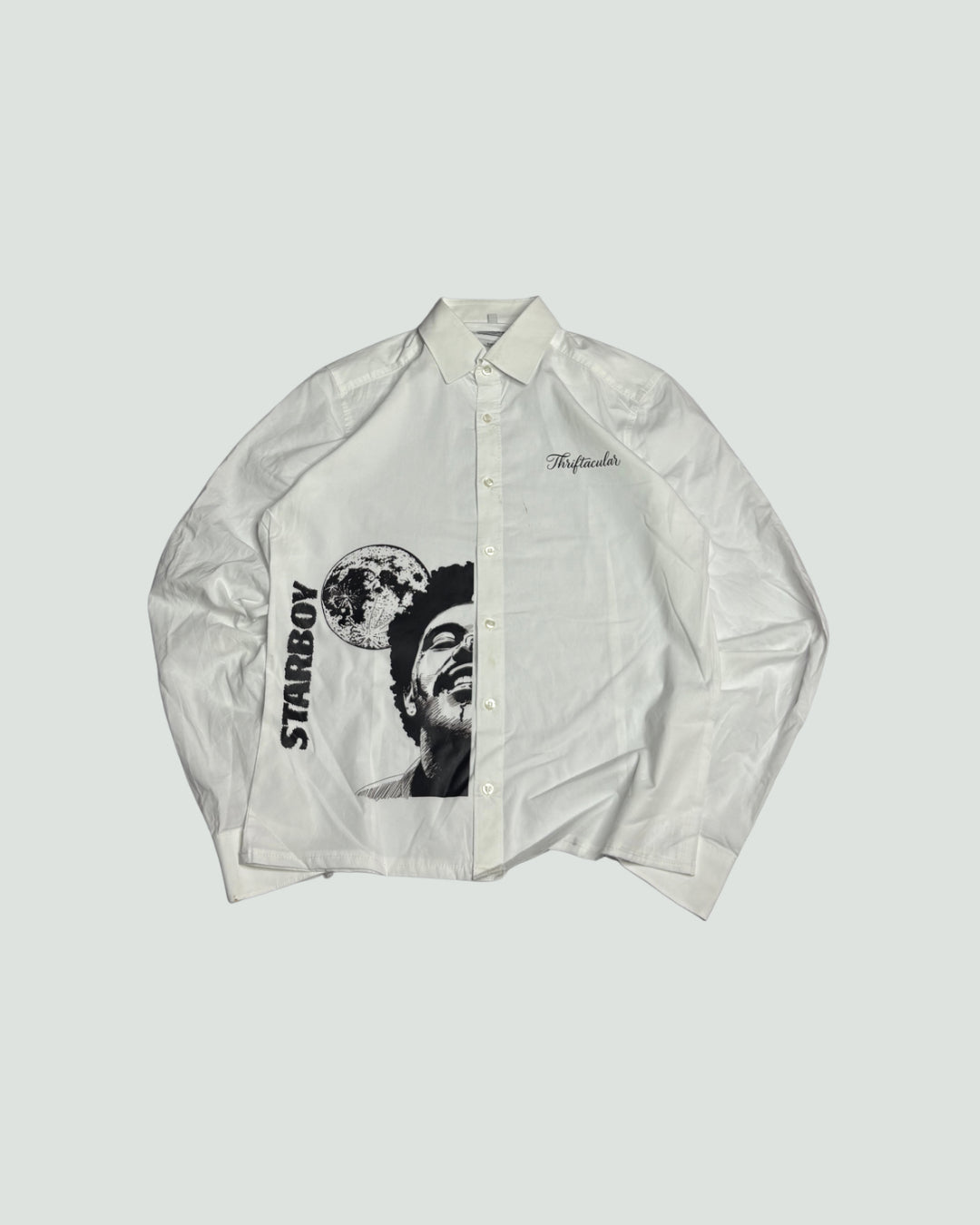 Printed Boxy Shirt