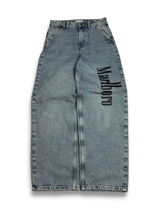 Printed Denim (Thrifted)