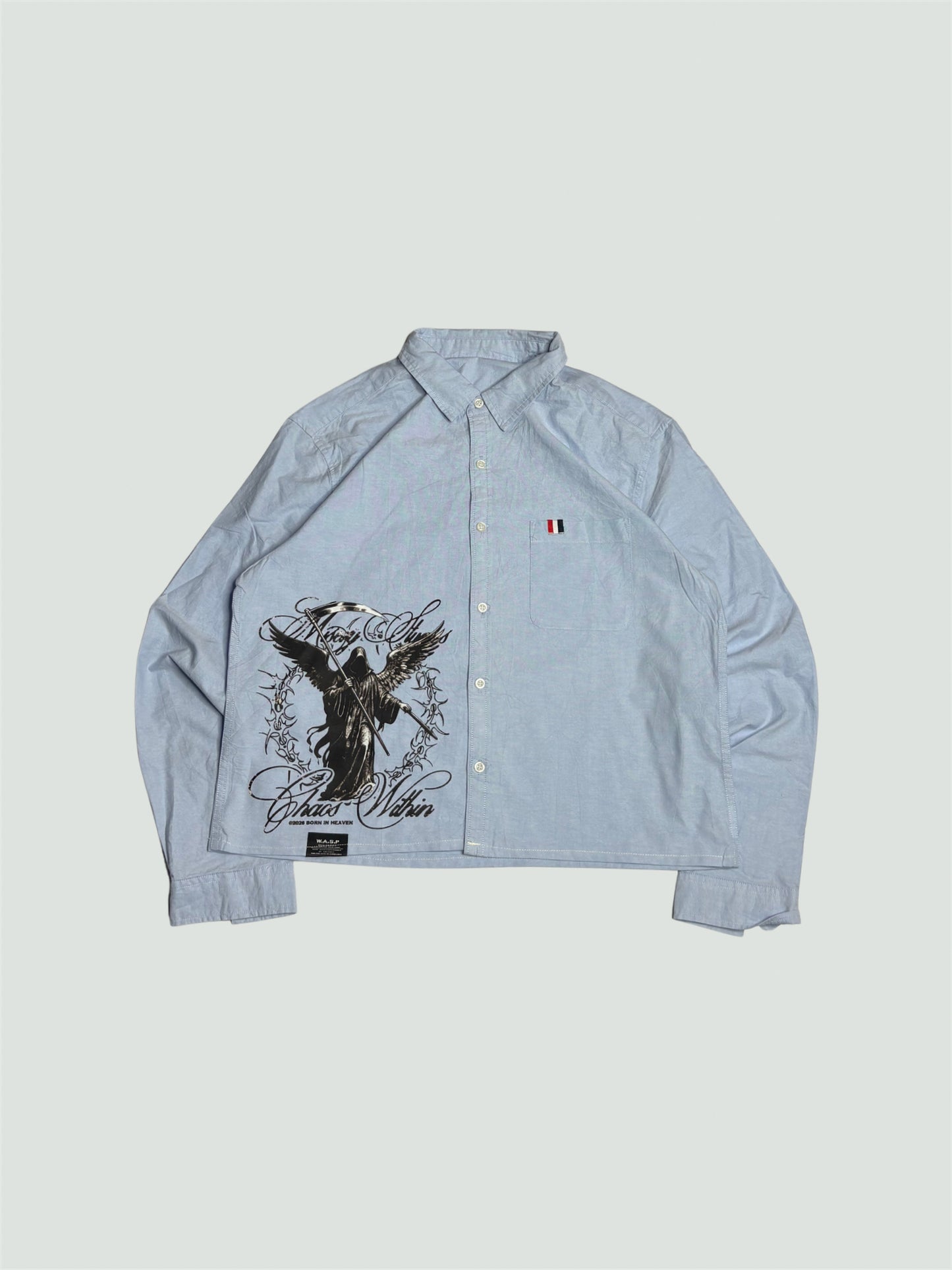 Printed Boxy Shirt
