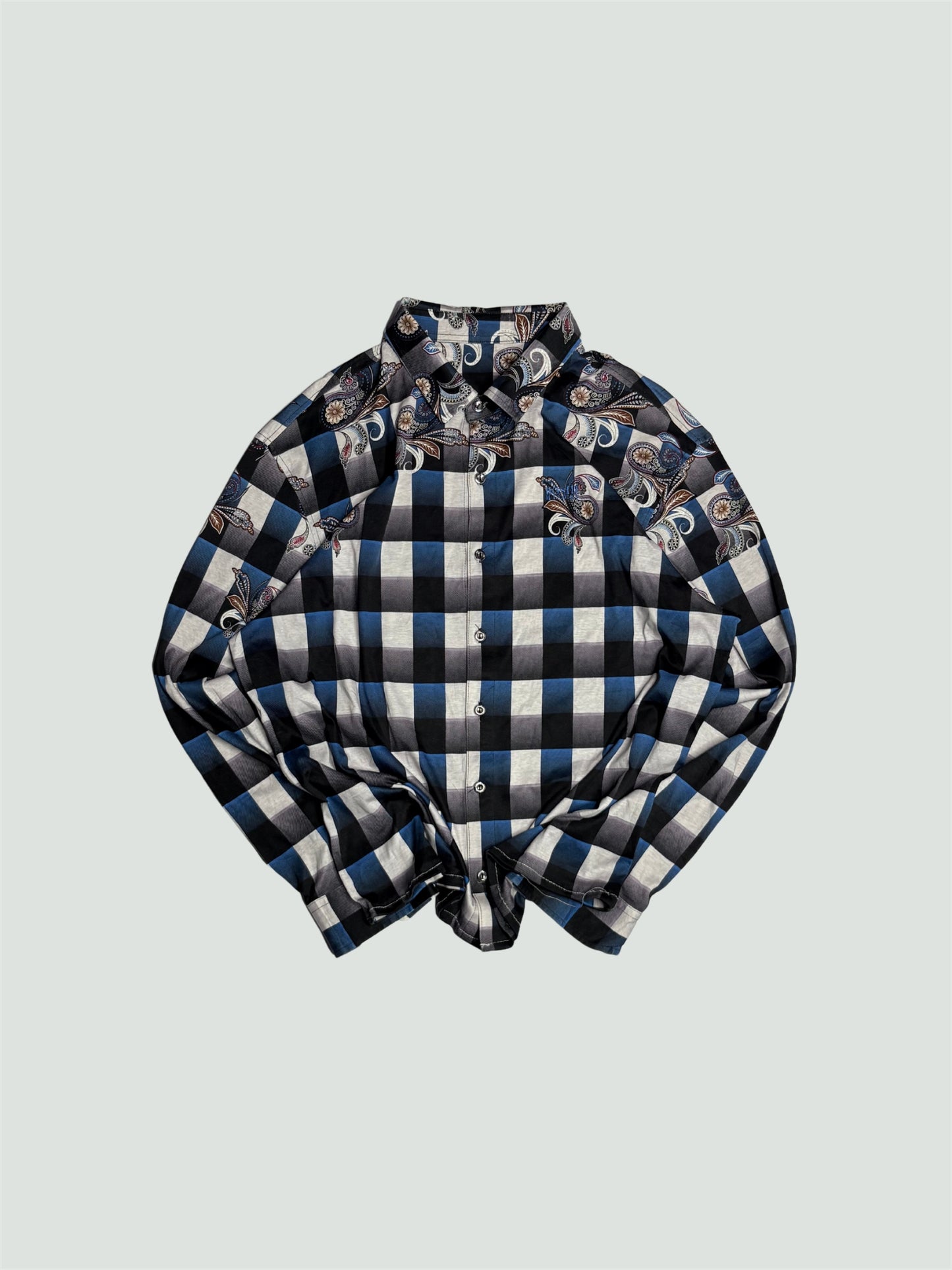 Printed Boxy Shirt (stretchable fabric)